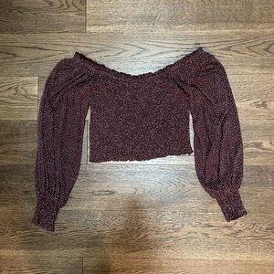 Off the shoulder blouse